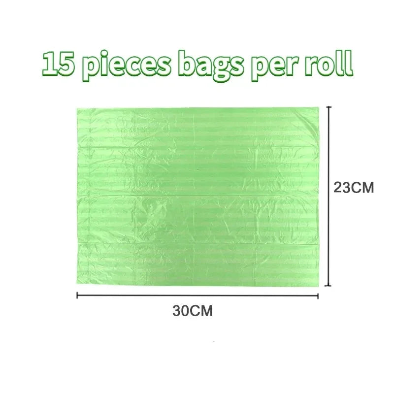 1500 Pieces Assorted Color Dog Waste Bags for Pet Cleanup - Ideal for Puppies and Dogs