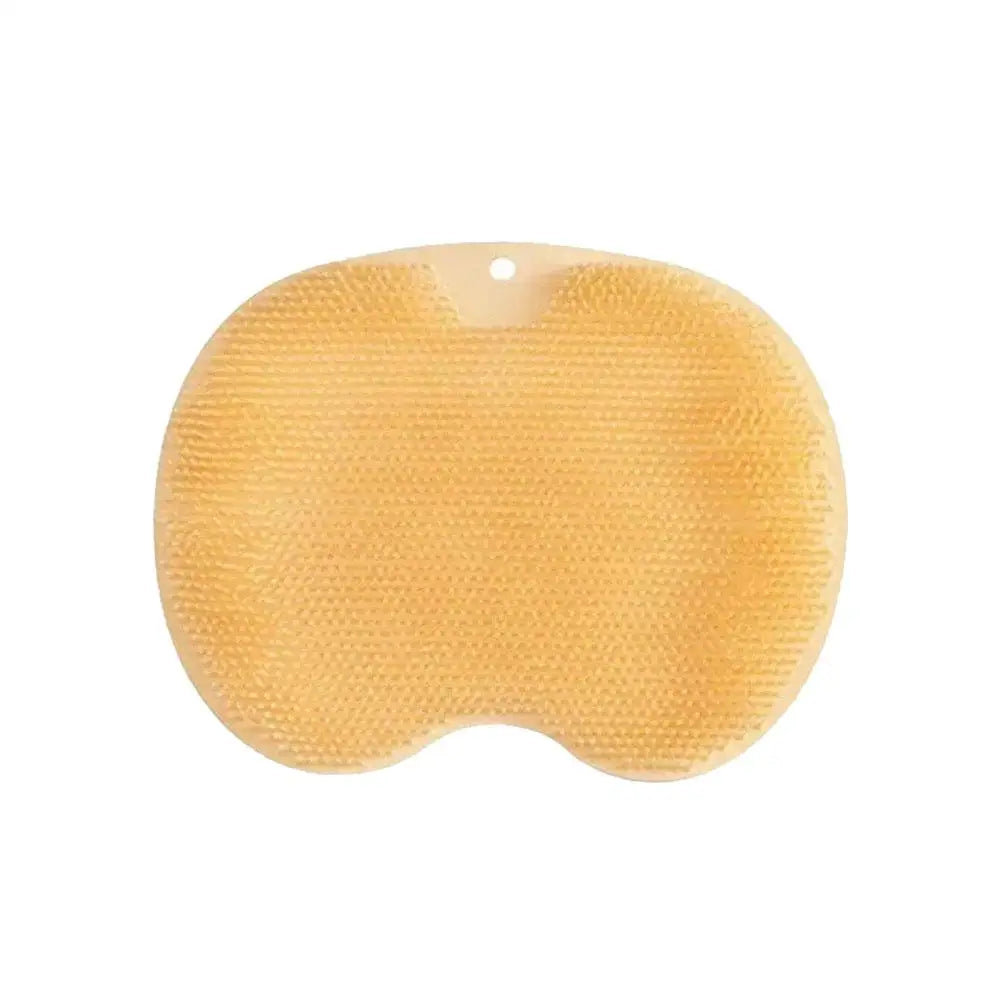 Silicone Brush for Bathroom Foot Scrubber Shower Back Scraper Cleaning Brush Exfoliate Foot Massage Wash Non-Slip Bath Mat