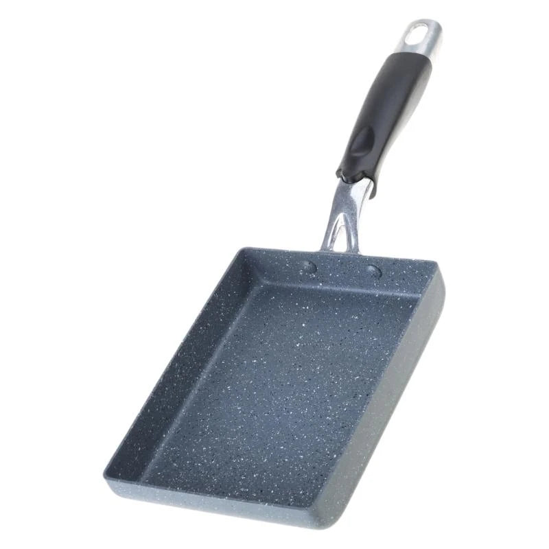 Retangular Omelette Pan Tamagoyaki Egg Pan, Nonstick Maifan Stone, Anti-Scalding Handle for Glass ,Electic Gas Stove